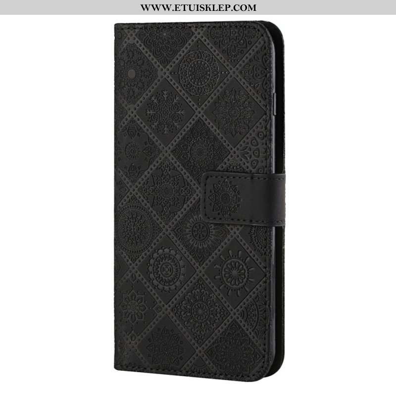 Etui Folio do Oppo A16 / A16s Wzór Gobelinu